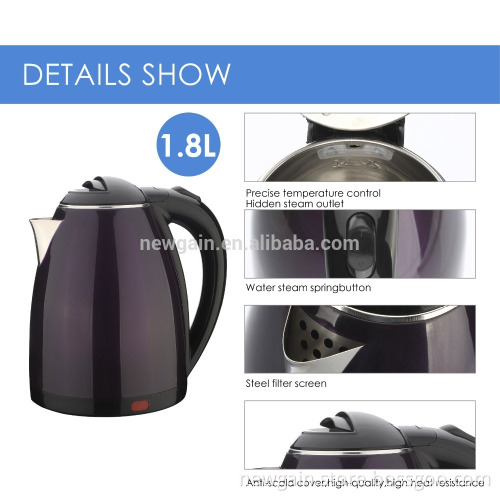 Fast electric kettle set with innovation functions. Barrel water electric kettle